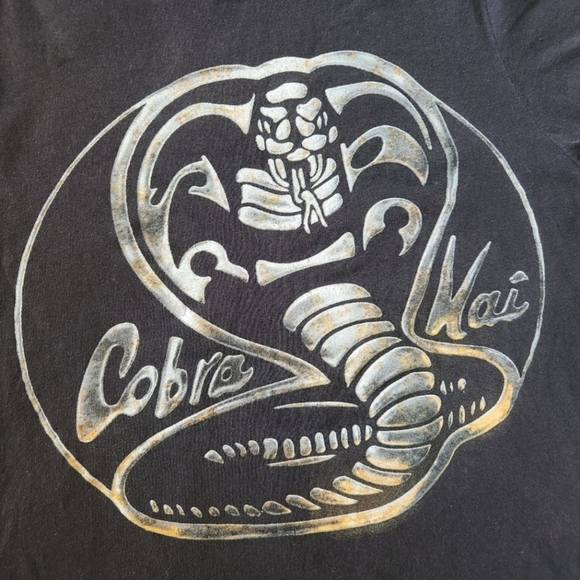 2/$15 Young Mens Cobra Kai Size Small/Youth XL - Picture 5 of 8